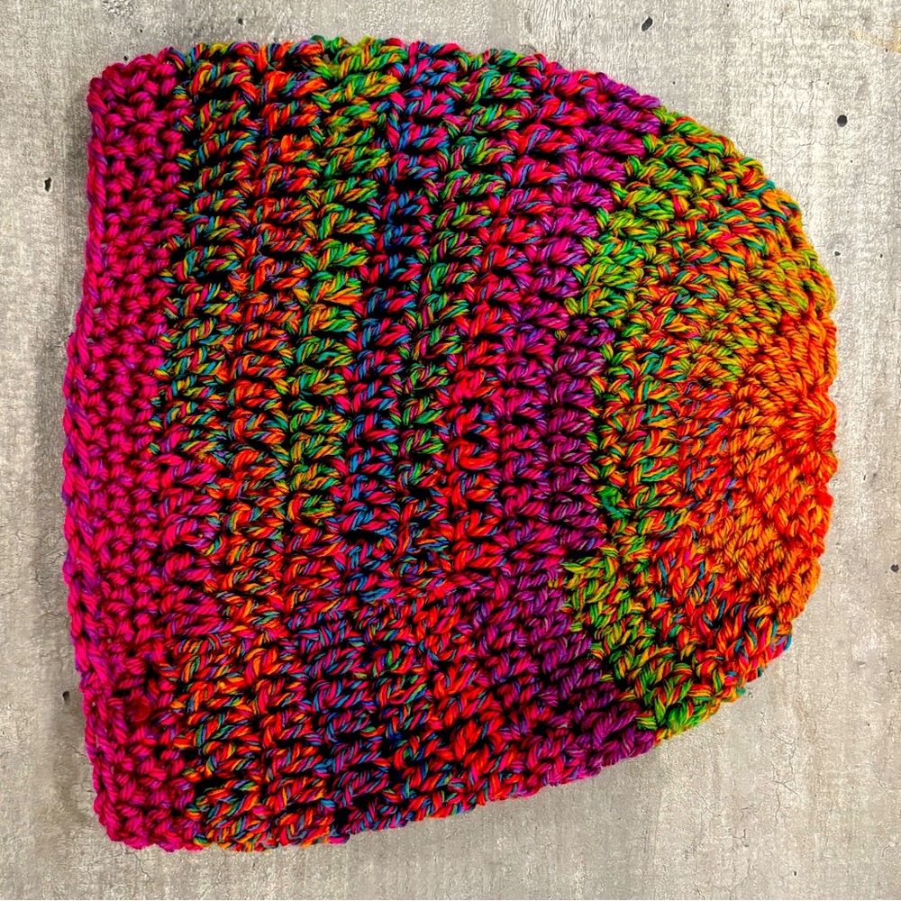 Crochet beanie